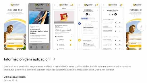 app propia marketing energía solar